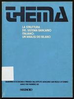 Thema: quaderni di economia e finanza dell'Istituto bancario San Paolo di Torino. N. 6 (1981)