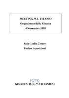 I Meeting sul titanio