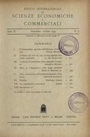 Rivista internazionale di scienze economiche e commerciali - Anno 02 N. 5