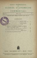 Rivista internazionale di scienze economiche e commerciali - Anno 06 N. 03