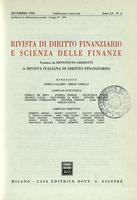 Rivista di diritto finanziario e scienza delle finanze. 1992, Anno 51, dicembre, n.4