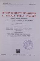 Rivista di diritto finanziario e scienza delle finanze. 1999, Anno 58, settembre, n.3