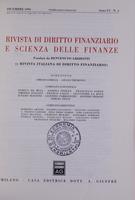 Rivista di diritto finanziario e scienza delle finanze. 1996, Anno 55, dicembre, n.4