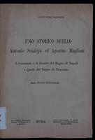 Uno storico duello : Antonio Scialoja ed Agostino Magliani : l'economia e le finanze del regno di Napoli e quelle del regno di Piemonte