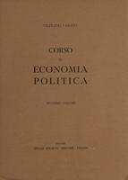 Corso di economia politica. Secondo volume