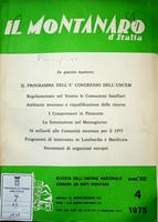 Il Montanaro d'Italia. Rivista dell'Unione Nazionale dei Comuni ed Enti Montani