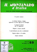 Il Montanaro d'Italia. Rivista dell'Unione Nazionale dei Comuni ed Enti Montani