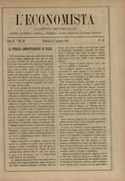 L'economista: gazzetta settimanale di scienza economica, finanza, commercio, banchi, ferrovie e degli interessi privati - A.02 (1875) n.58, 13 giugno