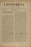 L'economista: gazzetta settimanale di scienza economica, finanza, commercio, banchi, ferrovie e degli interessi privati - A.02 (1875) n.48, 4 aprile
