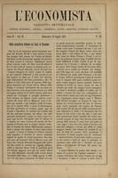 L'economista: gazzetta settimanale di scienza economica, finanza, commercio, banchi, ferrovie e degli interessi privati - A.02 (1875) n.63, 18 luglio