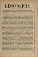 L'economista: gazzetta settimanale di scienza economica, finanza, commercio, banchi, ferrovie e degli interessi privati - A.02 (1875) n.67, 15 agosto