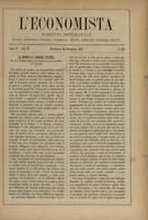 L'economista: gazzetta settimanale di scienza economica, finanza, commercio, banchi, ferrovie e degli interessi privati - A.02 (1875) n.86, 26 dicembre