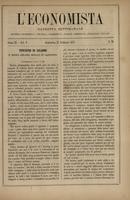 L'economista: gazzetta settimanale di scienza economica, finanza, commercio, banchi, ferrovie e degli interessi privati - A.03 (1876) n.95, 27 febbraio