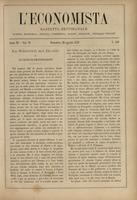 L'economista: gazzetta settimanale di scienza economica, finanza, commercio, banchi, ferrovie e degli interessi privati - A.03 (1876) n.120, 20 agosto