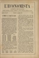 L'economista: gazzetta settimanale di scienza economica, finanza, commercio, banchi, ferrovie e degli interessi privati - A.03 (1876) n.122, 3 settembre
