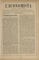 L'economista: gazzetta settimanale di scienza economica, finanza, commercio, banchi, ferrovie e degli interessi privati - A.03 (1876) n.116, 23 luglio