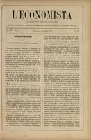 L'economista: gazzetta settimanale di scienza economica, finanza, commercio, banchi, ferrovie e degli interessi privati - A.03 (1876) n.117, 30 luglio