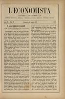 L'economista: gazzetta settimanale di scienza economica, finanza, commercio, banchi, ferrovie e degli interessi privati - A.03 (1876) n.115, 16 luglio