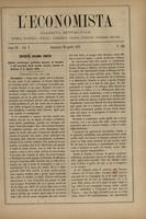 L'economista: gazzetta settimanale di scienza economica, finanza, commercio, banchi, ferrovie e degli interessi privati - A.03 (1876) n.104, 30 aprile