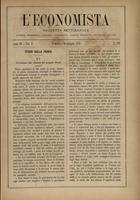 L'economista: gazzetta settimanale di scienza economica, finanza, commercio, banchi, ferrovie e degli interessi privati - A.03 (1876) n.112, 25 giugno