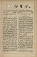 L'economista: gazzetta settimanale di scienza economica, finanza, commercio, banchi, ferrovie e degli interessi privati - A.05 (1878) n.199, 24 febbraio