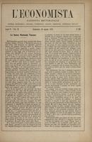 L'economista: gazzetta settimanale di scienza economica, finanza, commercio, banchi, ferrovie e degli interessi privati - A.05 (1878) n.201, 10 marzo