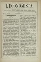 L'economista: gazzetta settimanale di scienza economica, finanza, commercio, banchi, ferrovie e degli interessi privati - A.04 (1877) n.191, 30 dicembre