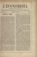 L'economista: gazzetta settimanale di scienza economica, finanza, commercio, banchi, ferrovie e degli interessi privati - A.06 (1879) n.284, 12 ottobre