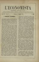 L'economista: gazzetta settimanale di scienza economica, finanza, commercio, banchi, ferrovie e degli interessi privati - A.07 (1880) n.300, 1 febbraio