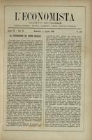 L'economista: gazzetta settimanale di scienza economica, finanza, commercio, banchi, ferrovie e degli interessi privati - A.07 (1880) n.326, 1 agosto