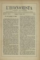 L'economista: gazzetta settimanale di scienza economica, finanza, commercio, banchi, ferrovie e degli interessi privati - A.07 (1880) n.343, 28 novembre