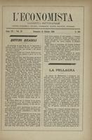 L'economista: gazzetta settimanale di scienza economica, finanza, commercio, banchi, ferrovie e degli interessi privati - A.07 (1880) n.339, 31 ottobre