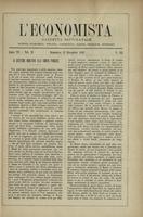 L'economista: gazzetta settimanale di scienza economica, finanza, commercio, banchi, ferrovie e degli interessi privati - A.07 (1880) n.345, 12 dicembre