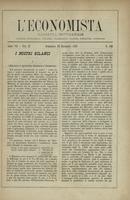 L'economista: gazzetta settimanale di scienza economica, finanza, commercio, banchi, ferrovie e degli interessi privati - A.07 (1880) n.346, 19 dicembre