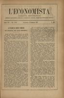 L'economista: gazzetta settimanale di scienza economica, finanza, commercio, banchi, ferrovie e degli interessi privati - A.14 (1887) n.666, 6 febbraio