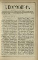 L'economista: gazzetta settimanale di scienza economica, finanza, commercio, banchi, ferrovie e degli interessi privati - A.22 (1895) n.1113, 1 settembre