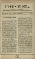 L'economista: gazzetta settimanale di scienza economica, finanza, commercio, banchi, ferrovie e degli interessi privati - A.23 (1896) n.1131, 5 gennaio