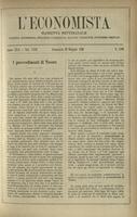 L'economista: gazzetta settimanale di scienza economica, finanza, commercio, banchi, ferrovie e degli interessi privati - A.22 (1895) n.1103, 23 giugno