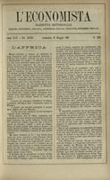 L'economista: gazzetta settimanale di scienza economica, finanza, commercio, banchi, ferrovie e degli interessi privati - A.24 (1897) n.1203, 23 maggio