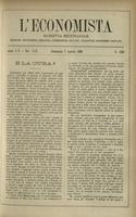 L'economista: gazzetta settimanale di scienza economica, finanza, commercio, banchi, ferrovie e degli interessi privati - A.25 (1898) n.1266, 7 agosto