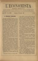 L'economista: gazzetta settimanale di scienza economica, finanza, commercio, banchi, ferrovie e degli interessi privati - A.24 (1897) n.1221, 26 settembre