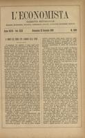 L'economista: gazzetta settimanale di scienza economica, finanza, commercio, banchi, ferrovie e degli interessi privati - A.26 (1899) n.1290, 22 gennaio