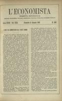 L'economista: gazzetta settimanale di scienza economica, finanza, commercio, banchi, ferrovie e degli interessi privati - A.27 (1900) n.1342, 21 gennaio