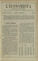 L'economista: gazzetta settimanale di scienza economica, finanza, commercio, banchi, ferrovie e degli interessi privati - A.29 (1902) n.1490, 23 novembre