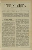 L'economista: gazzetta settimanale di scienza economica, finanza, commercio, banchi, ferrovie e degli interessi privati - A.29 (1902) n.1463, 18 maggio