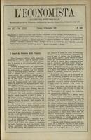 L'economista: gazzetta settimanale di scienza economica, finanza, commercio, banchi, ferrovie e degli interessi privati - A.29 (1902) n.1488, 9 novembre