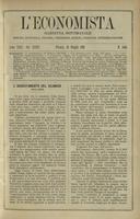 L'economista: gazzetta settimanale di scienza economica, finanza, commercio, banchi, ferrovie e degli interessi privati - A.29 (1902) n.1464, 25 maggio