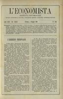 L'economista: gazzetta settimanale di scienza economica, finanza, commercio, banchi, ferrovie e degli interessi privati - A.29 (1902) n.1461, 4 maggio