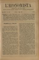 L'economista: gazzetta settimanale di scienza economica, finanza, commercio, banchi, ferrovie e degli interessi privati - A.31 (1904) n.1565, 1 maggio