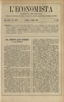 L'economista: gazzetta settimanale di scienza economica, finanza, commercio, banchi, ferrovie e degli interessi privati - A.31 (1904) n.1588, 9 ottobre